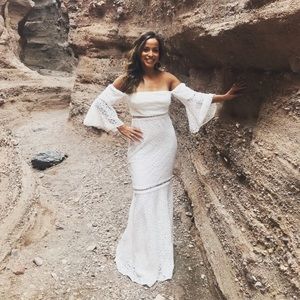 Lulus White Maxi Dress